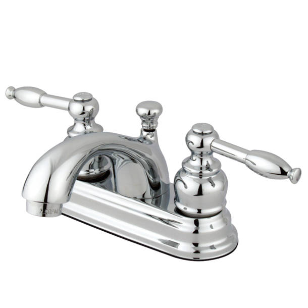 Kingston Brass Concord Centerset Bathroom Faucet with Drain Assembly